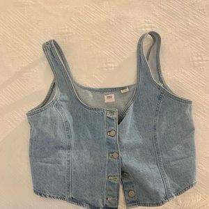 Levi’s Denim Crop Top